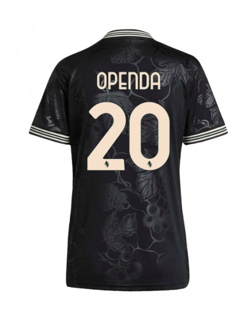 Juventus Lois Openda #20 Ausweichtrikot für Frauen 2025-26 Kurzarm Juventus Lois Openda #20 Ausweichtrikot für Frauen 2025-26 Kurzarm